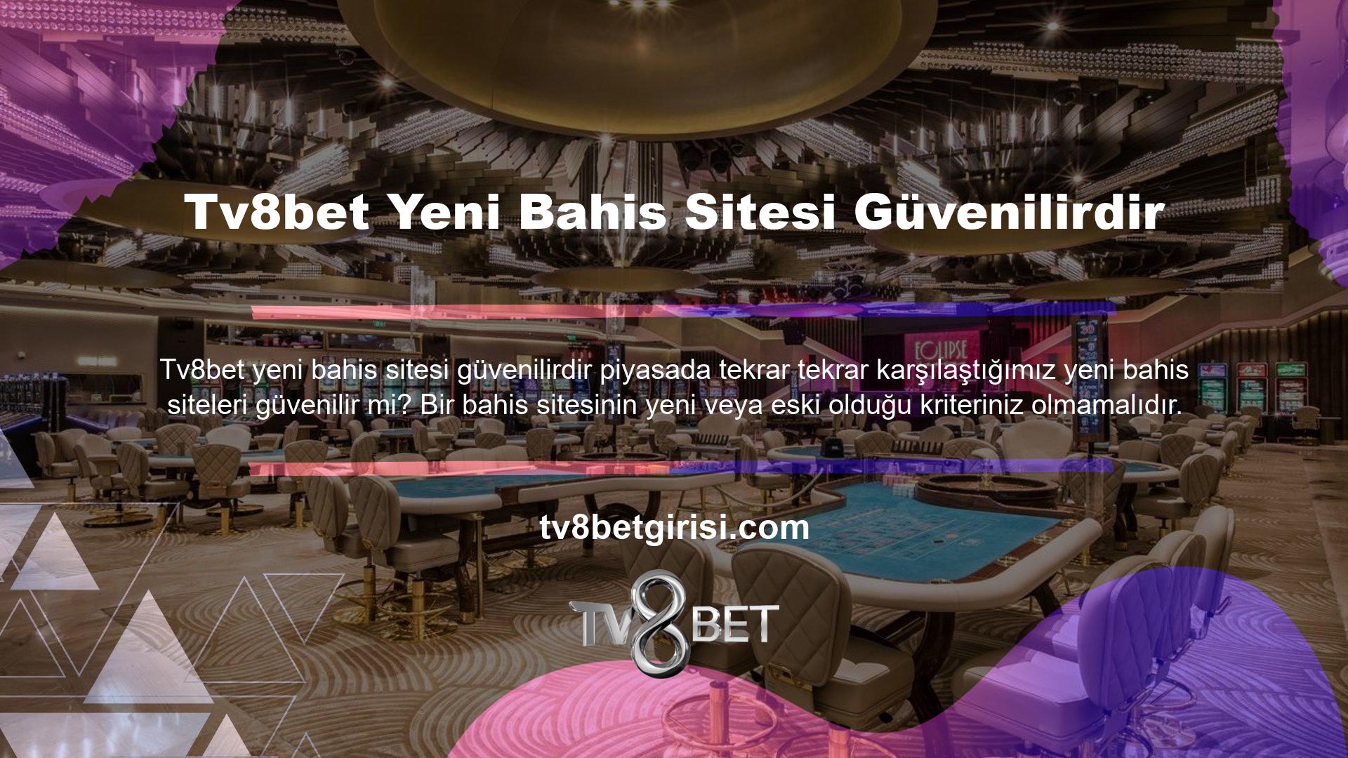 Eski bir bahis sitesinin güvenilir olup olmadığı konusunda bir standardı olmadığından, dikkat etmeniz gereken ilk şey, sitenin lisanslı olup olmadığıdır