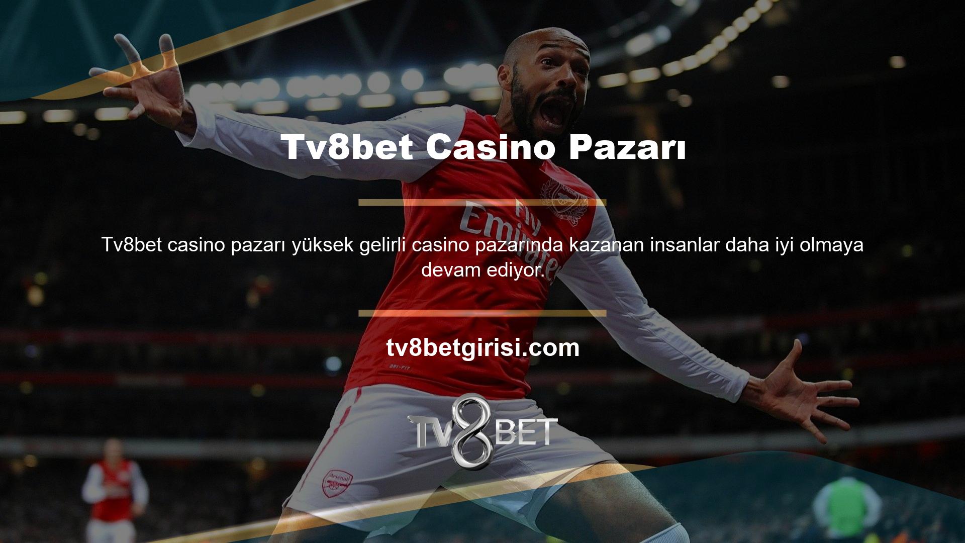Sitenin ana Tv8bet finansal bahsi yüksek derecelendirmelere sahiptir ve küçük bir yatırım gerektirir